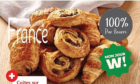 Mini viennoiseries pur beurre
