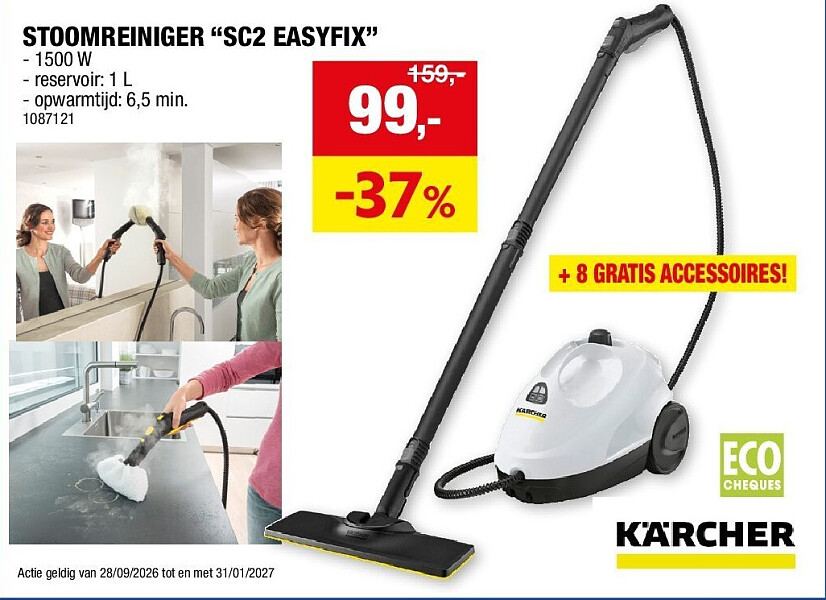 STOOMREINIGER “SC2 EASYFIX”