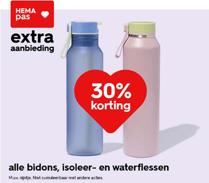 alle bidons, isoleer- en waterflessen