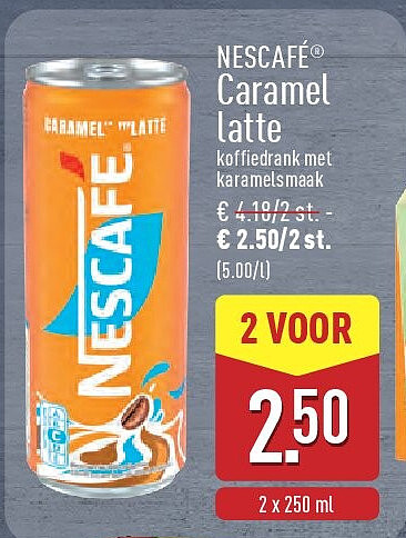 Caramel latte