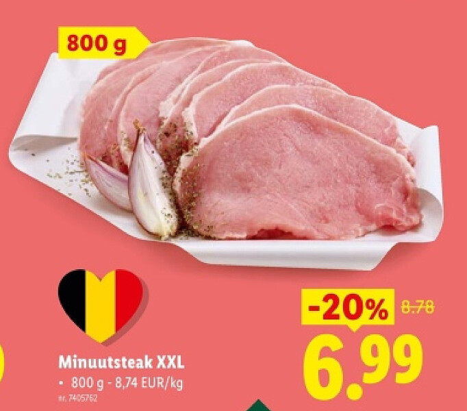 Minuutsteak XXL
