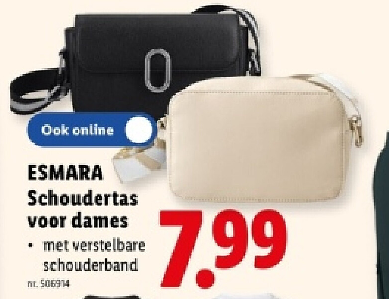 Schoudertas voor dames