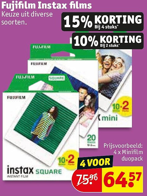 Fujifilm Instax films