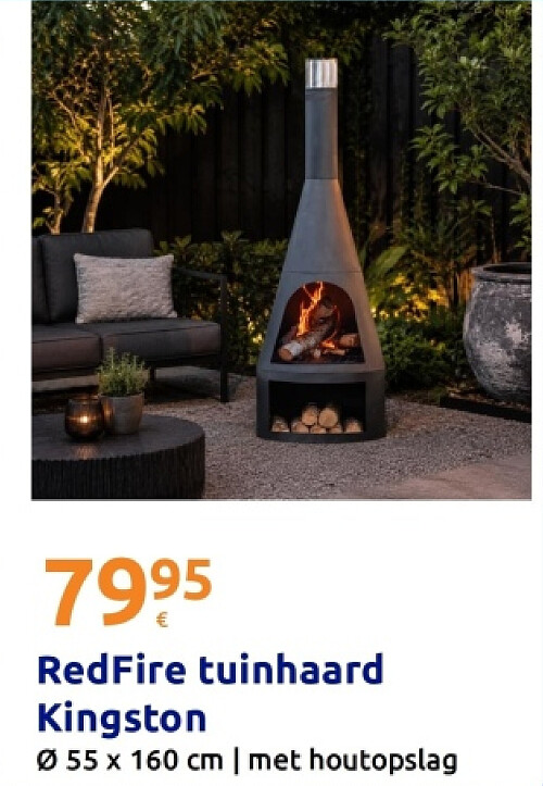 RedFire tuinhaard Kingston