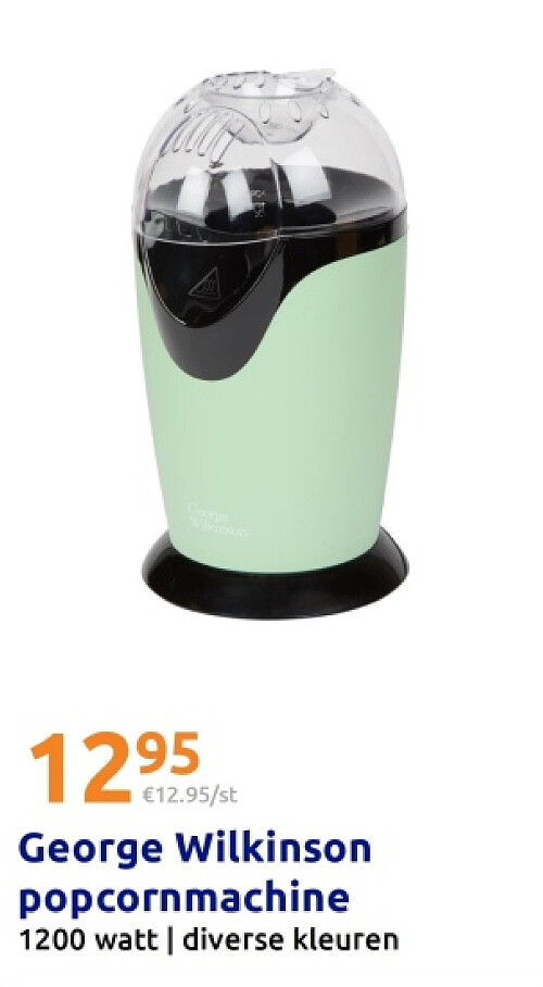 George Wilkinson popcornmachine