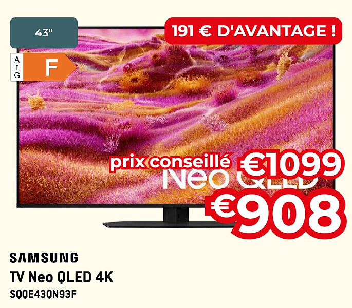 TV Neo QLED 4K SQQE43QN93F