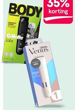 Gillette Venus en GilletteLabs trimmers