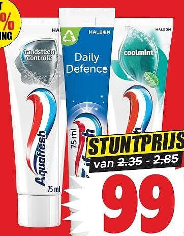 Aquafresh tandpasta