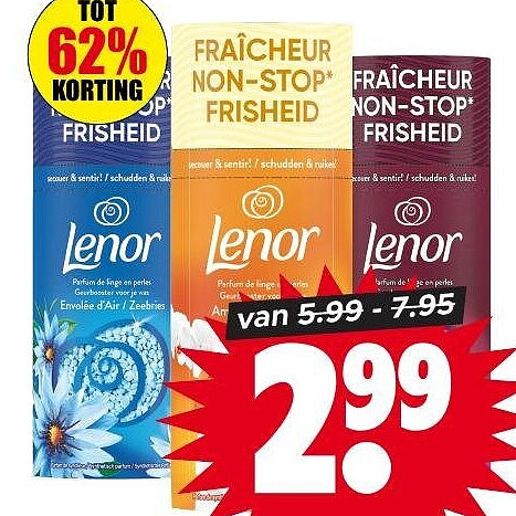 Lenor geurparels