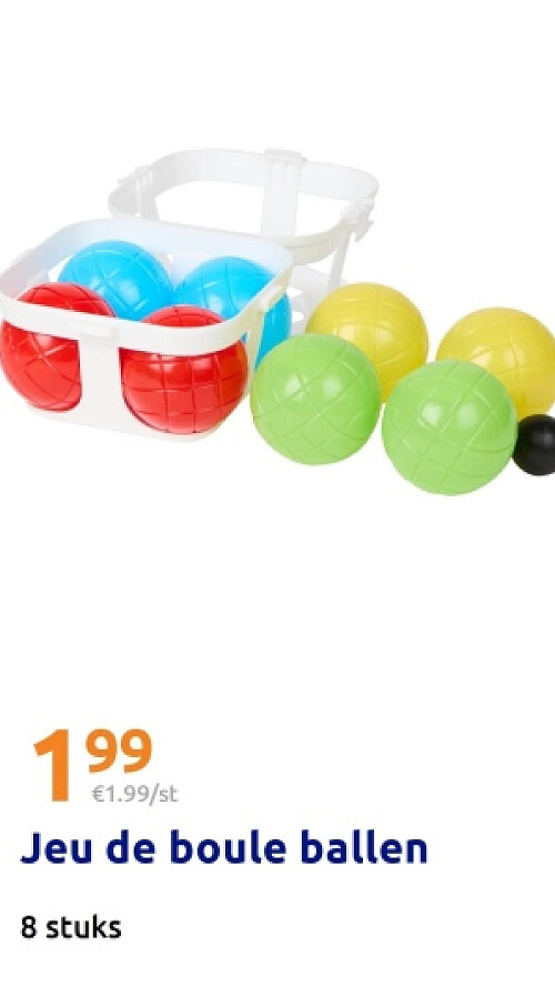 Jeu de boule ballen