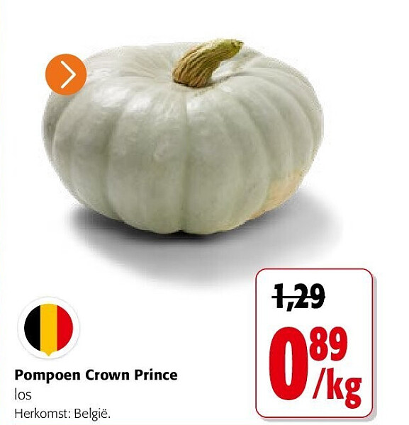 Pompoen Crown Prince
