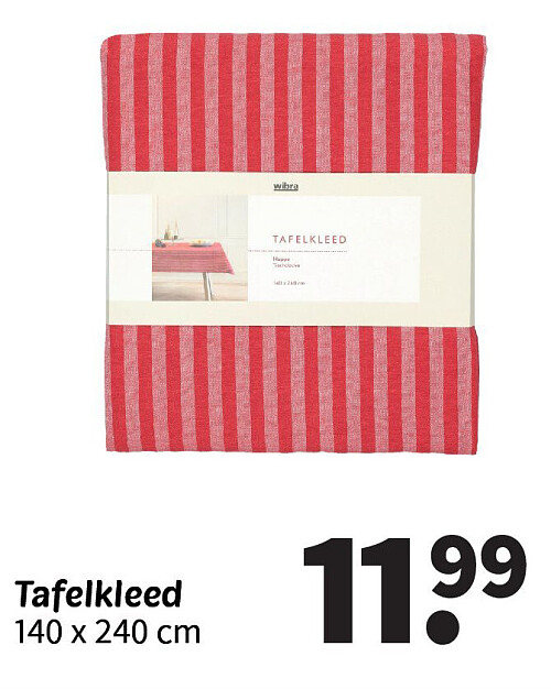 Tafelkleed 140 x 240 cm
