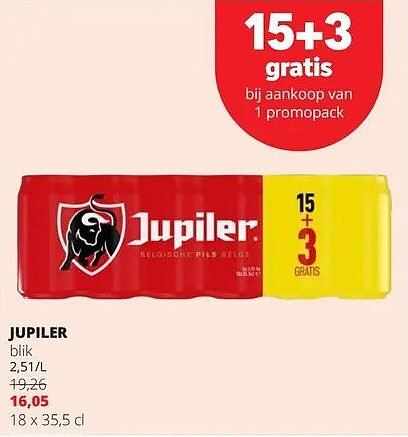 JUPILER blik