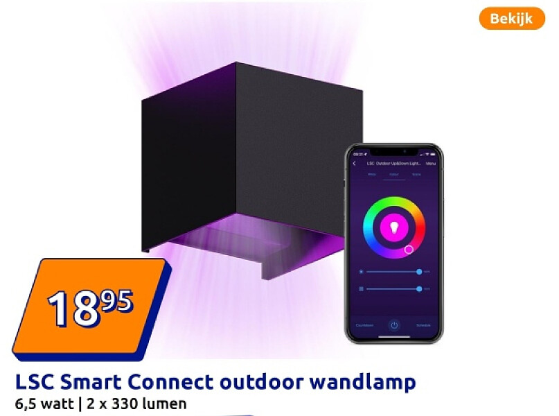 LSC Smart Connect outdoor wandlamp