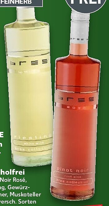Wein oder alkoholfreier Wein