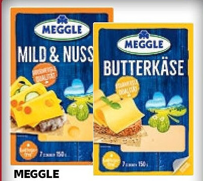 Schnitt- oder Hartkäse in Scheiben