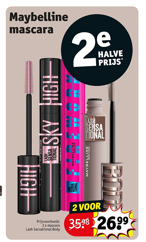 Maybelline mascara