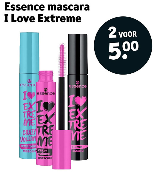 Essence mascara I Love Extreme 2 VOOR