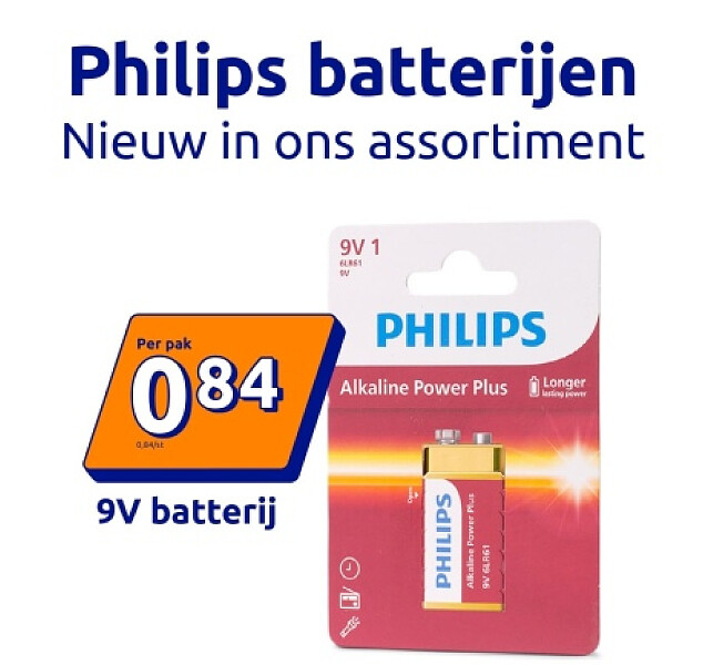 9V batterij
