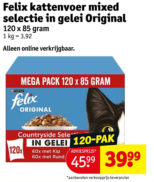 Felix kattenvoer mixed selectie in gelei Original