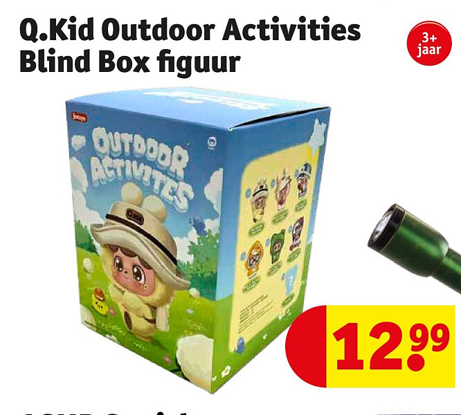 Q.Kid Outdoor Activities Blind Box figuur