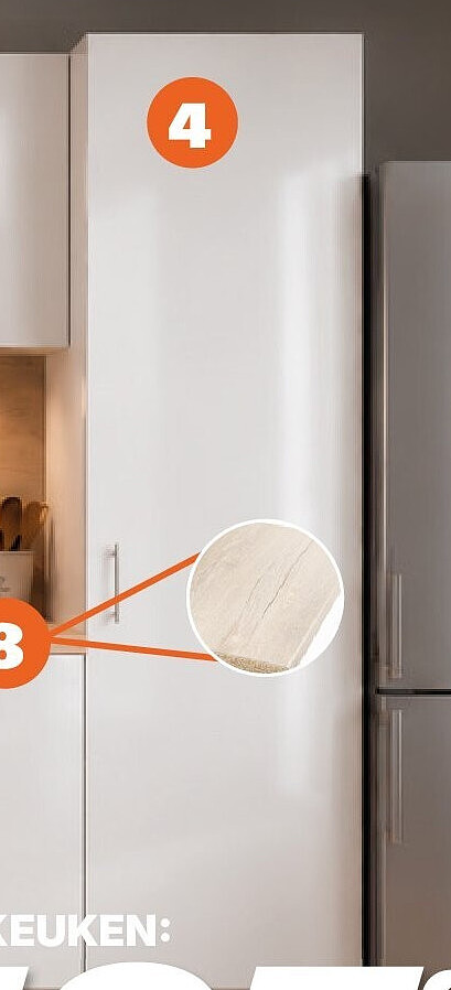 Kolomkast 60cm 1 deur