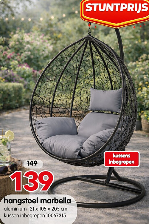 hangstoel marbella
