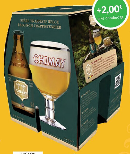 Chimay Groen in clip - 4x33cl