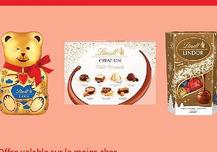 Gamme de Noël Lindt