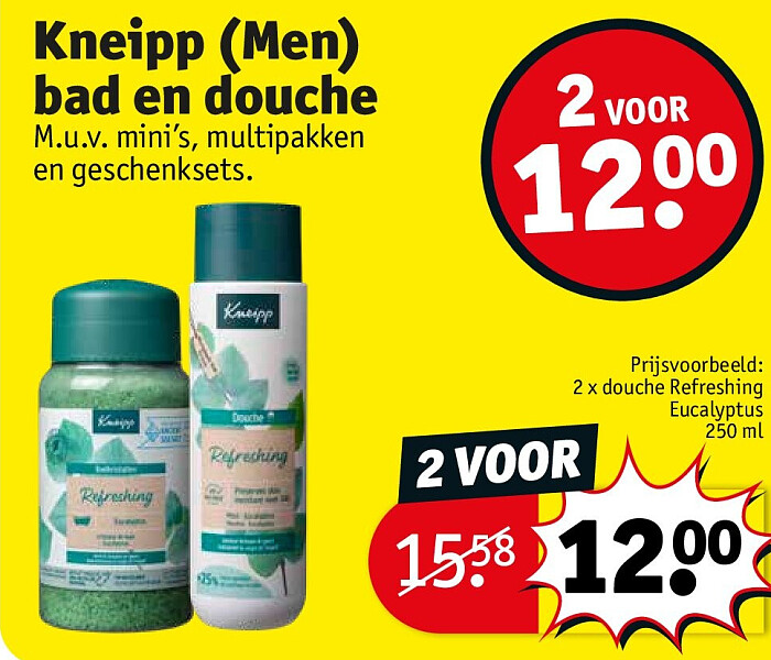 Kneipp (Men) bad en douche