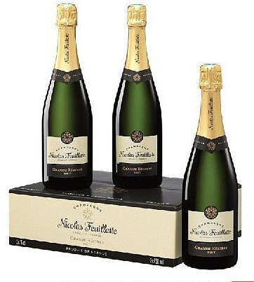 Coffret champagne Nicolas Feuillatte Grande réserve Brut