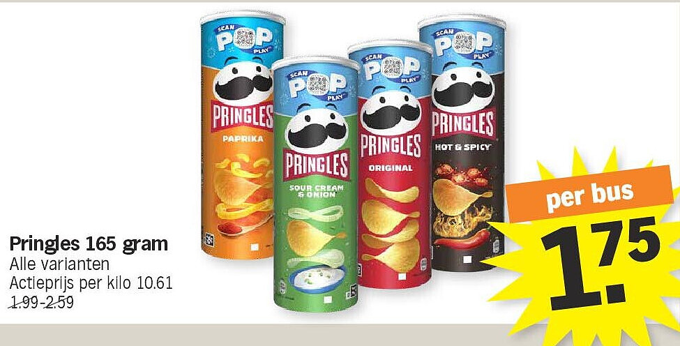 Pringles 165 gram