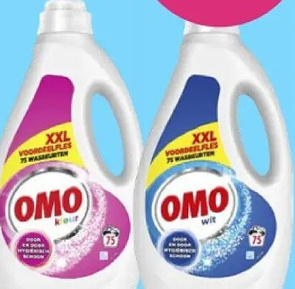 OMO wasmiddel 75 wasbeurten