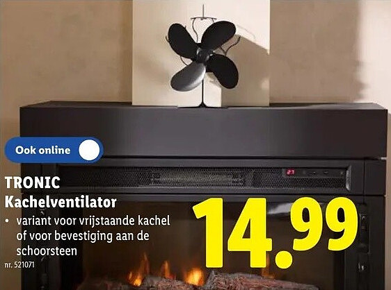 TRONIC Kachelventilator