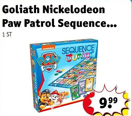Goliath Nickelodeon Paw Patrol Sequence...