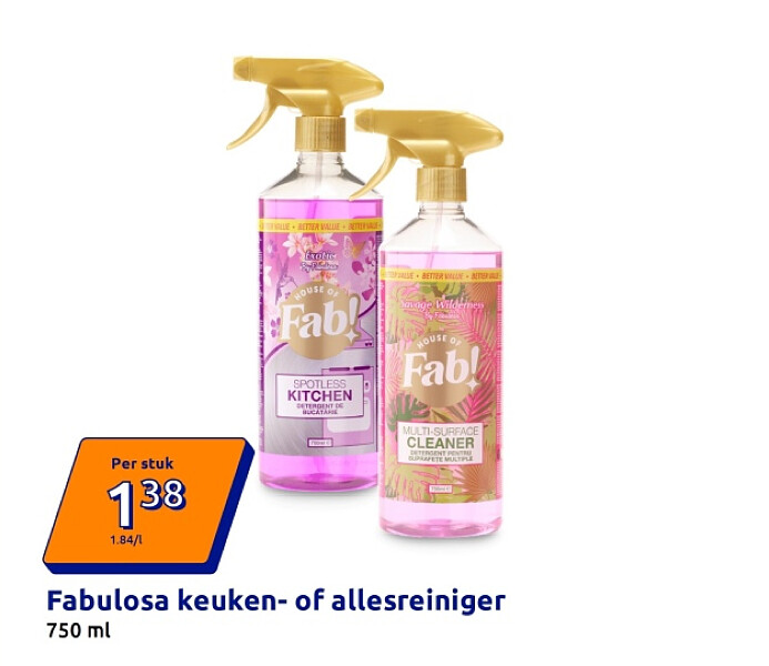 Fabulosa keuken- of allesreiniger