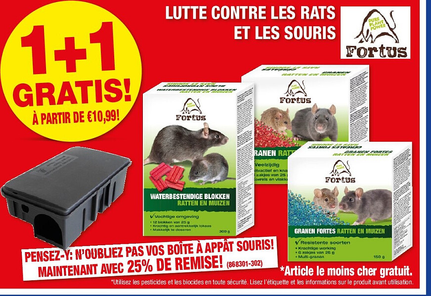 LUTTE CONTRE LES RATS ET LES SOURIS