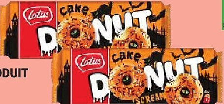 Cake Donut Halloween Lotus x6, 240 g