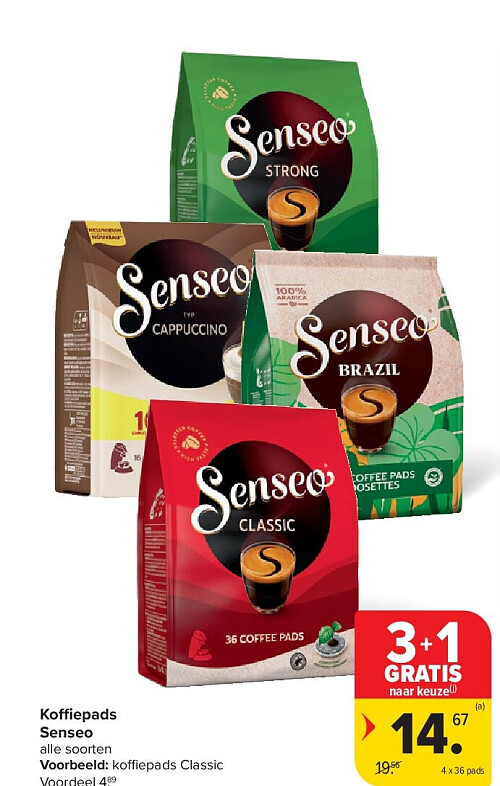 Koffiepads Senseo