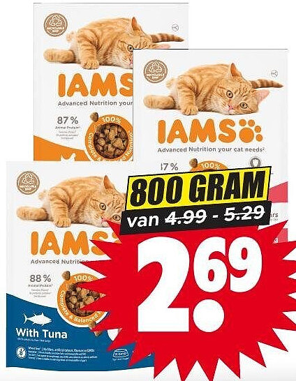 IAMS kattenbrokjes