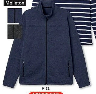Veste polaire col montant Thermolactyl