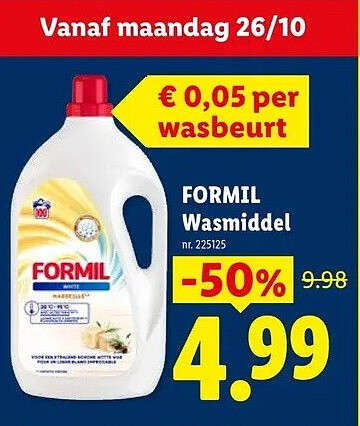 FORMIL Wasmiddel