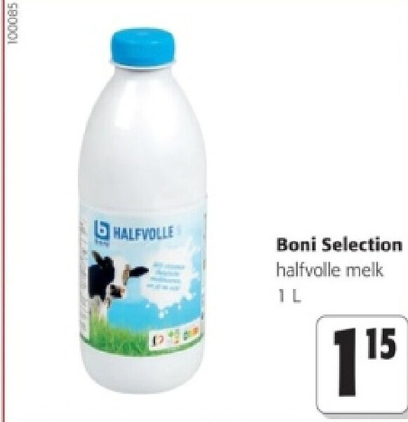 Boni Selection halfvolle melk 1L