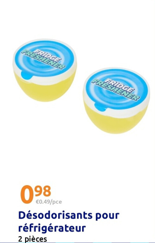 Désodorisants pour réfrigérateur