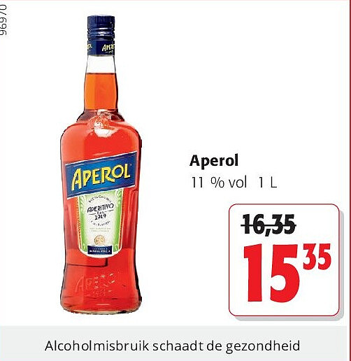 Aperol 11 % vol 1 L