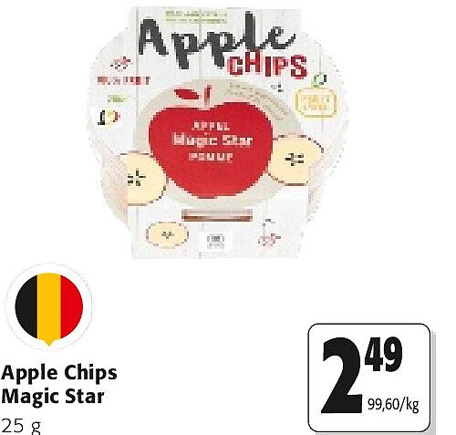 Apple Chips Magic Star 25 g