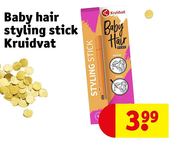 Baby hair styling stick Kruidvat