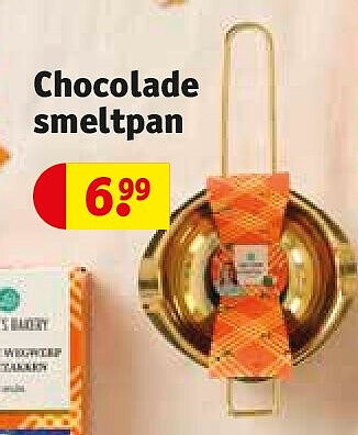 Chocolade smeltpan