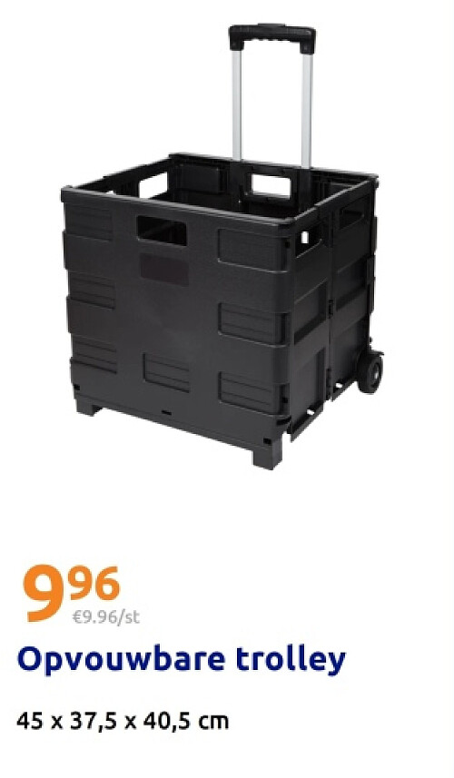Opvouwbare trolley