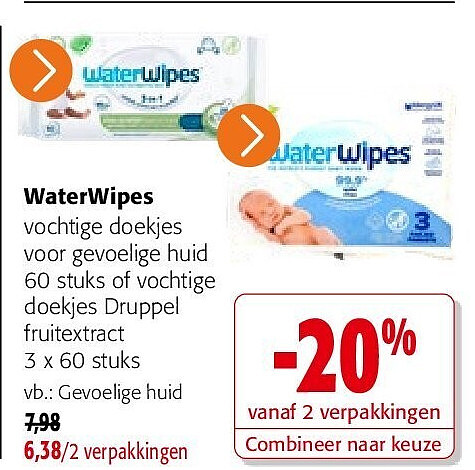 WaterWipes Gevoelige huid